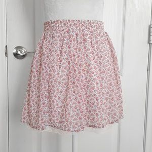 NWOT F21 Floral Skirt
